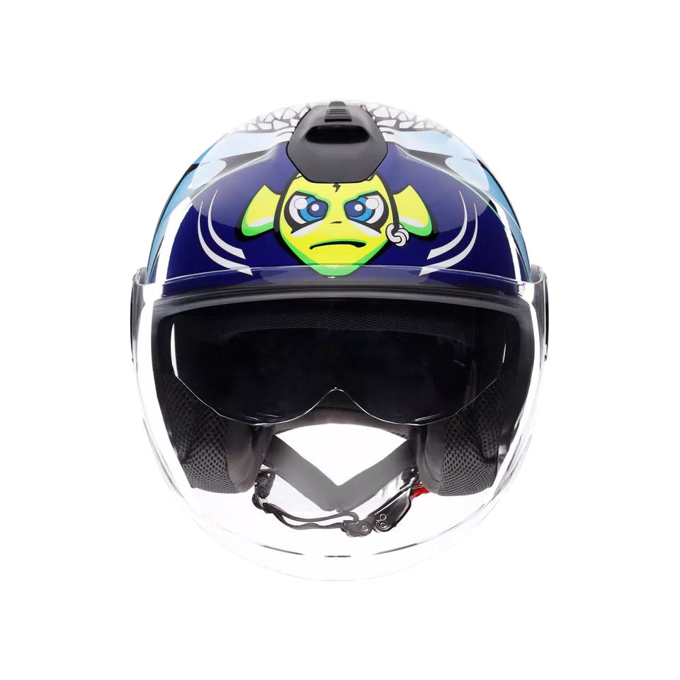 ETERES ROSSI MISANO 2015 - MOTORBIKE OPEN FACE HELMET E2206 -  - 2