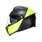 TOURMODULAR BALANCE MATT BLACK/YEL FL/GREY - MOTORRAD MODULARHELM E2206