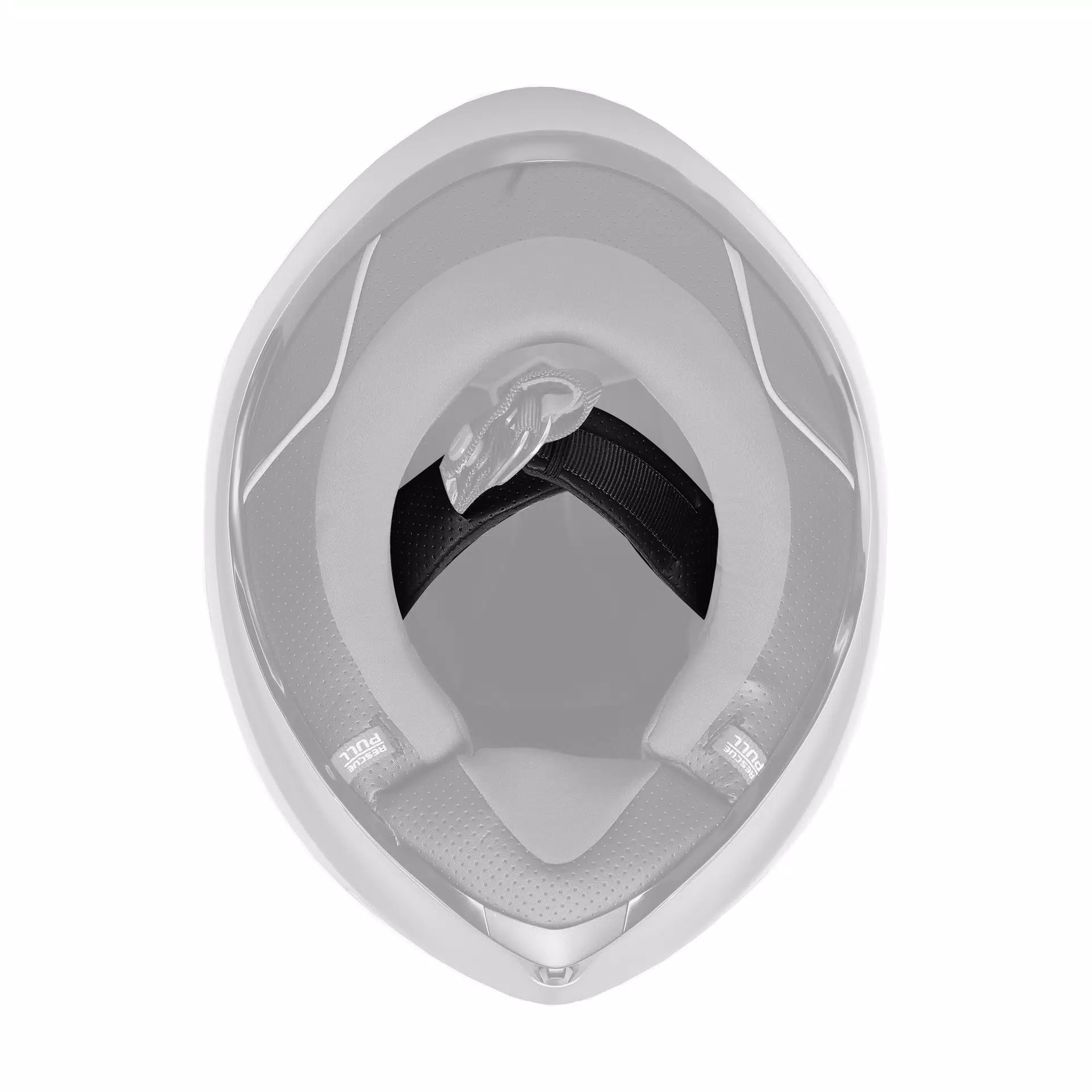 CHIN STRAP PADS K6 S/K6 - BLACK/GREY