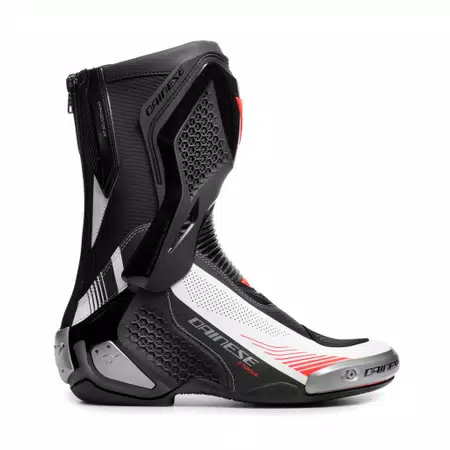 TORQUE 4 AIR - MEN SUMMER RACING AND ROAD BOOTS - BLACK/WHITE/RED-FLUO - 2
