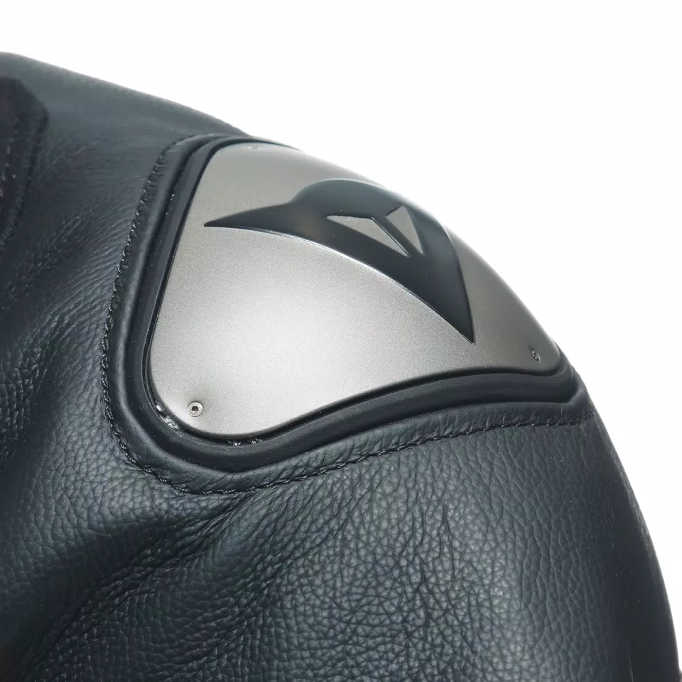 GROBNIK - WOMEN'S 1-PIECE MOTORCYCLE PERFORATED LEATHER SUIT - BLACK/WHITE/RED-FLUO - 11