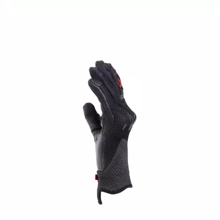 KARAKUM ERGO-TEK - MEN'S MOTORCYCLE TEXTILE GLOVES - BLACK/BLACK - 2