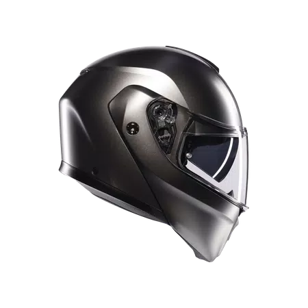 STREETMODULAR MONO MATT ASFALTO GREY - MOTORBIKE FLIP UP HELMET E2206 -  - 3