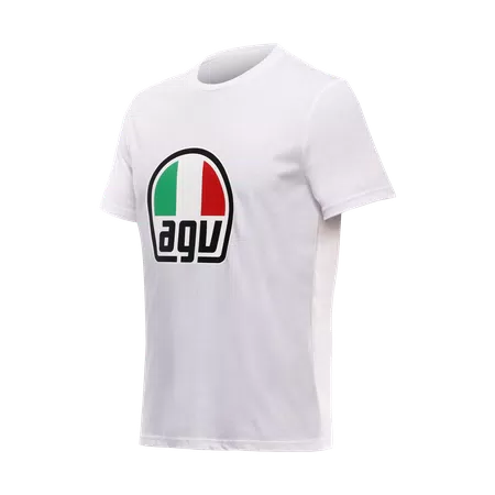 CLASSIC AGV T-SHIRT - WHITE - 1