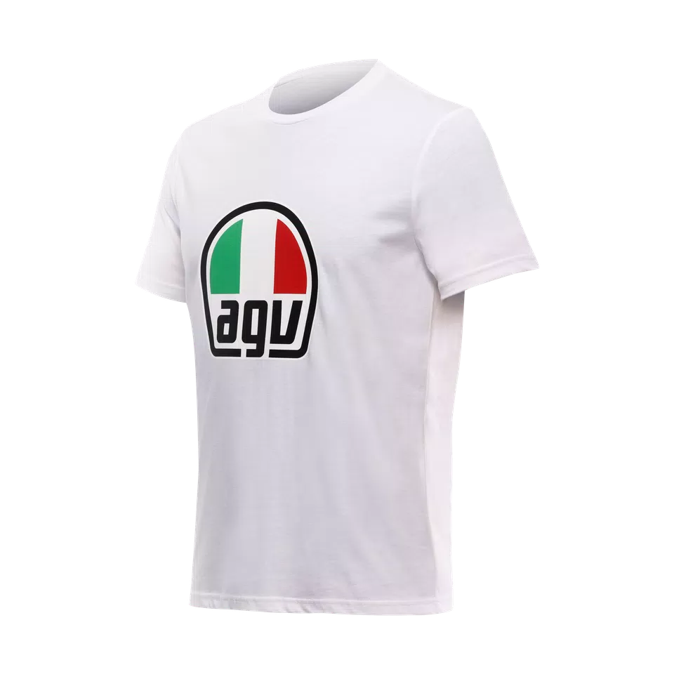 CLASSIC AGV T-SHIRT - WHITE - 1