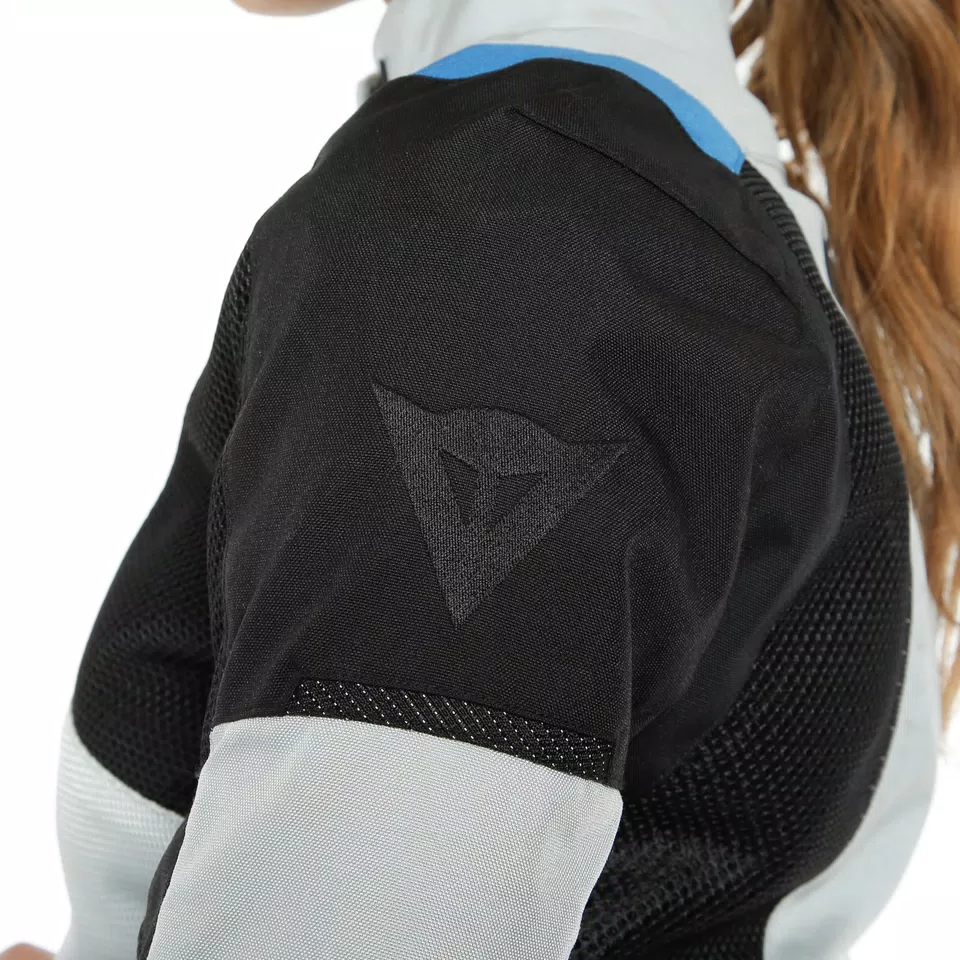 AIR TOURER LADY TEX JACKET - GLACIER-GRAY/PERFORMANCE-BLUE/BLACK - 8