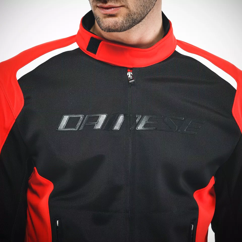 HYDRAFLUX 2 AIR D-DRY® - MEN'S WATERPROOF MOTORCYCLE JACKET - BLACK/LAVA-RED - 12