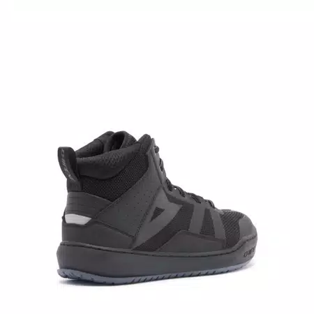 SUBURB AIR - HEREN MOTORFIETSSCHOENEN IN STOF VOOR DE ZOMER - BLACK/BLACK - 3