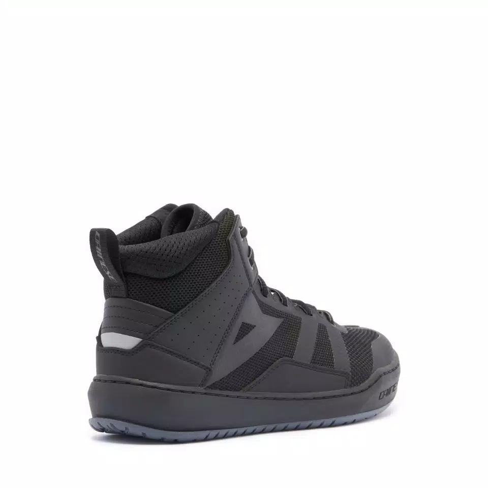 SUBURB AIR - MEN'S SUMMER MOTORCYCLE SHOES IN FABRIC - BLACK/BLACK - 3