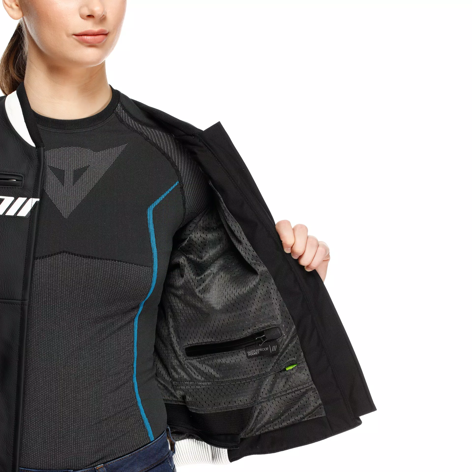 RACING 5 - GIACCA MOTO IN PELLE DONNA