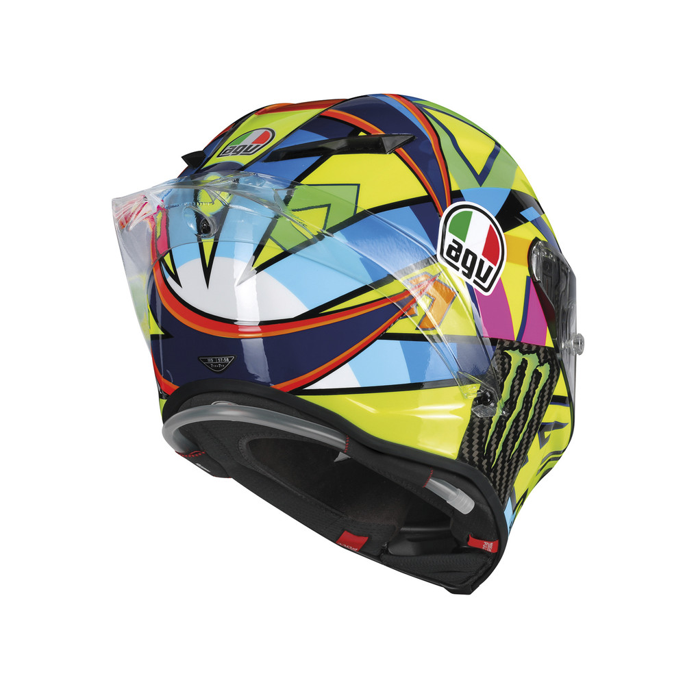 Motorcycle racing helmet: Gp R E2205 Top track - Soleluna 2016 - AGV  helmets - Dainese (Official Shop)