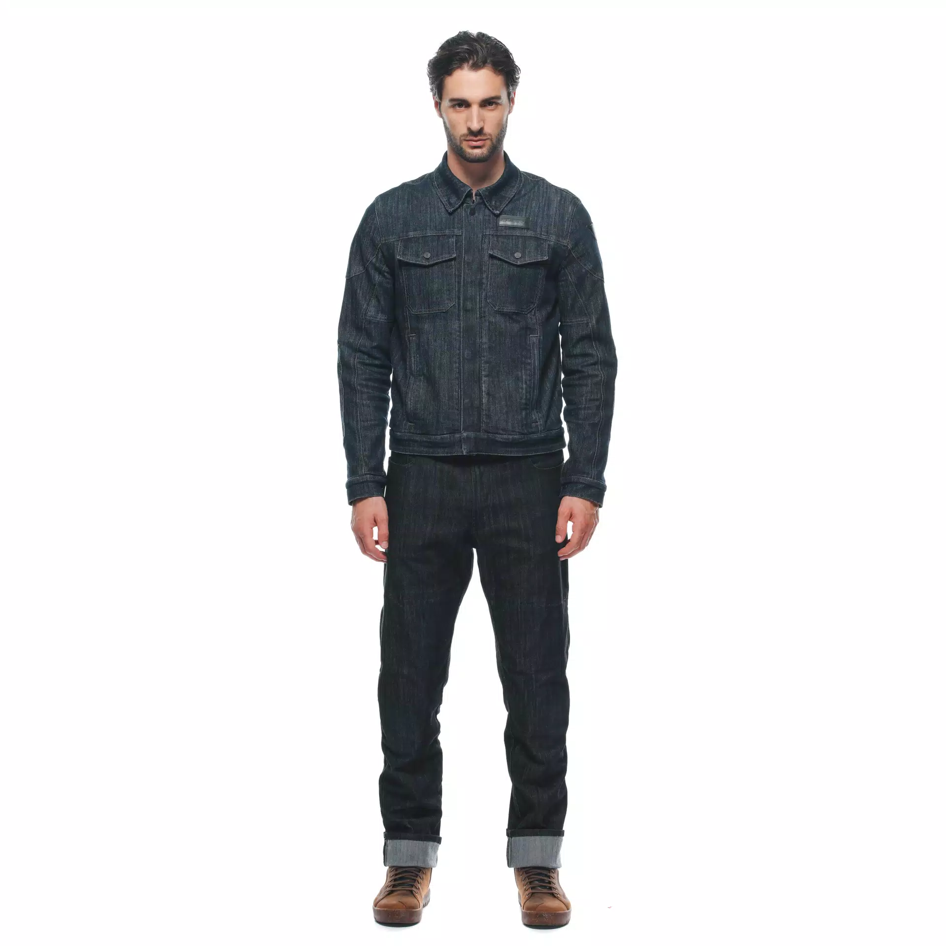 DENIM TEX - MEN'S MOTORCYCLE JACKET IN FABRIC