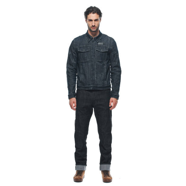 denim-tex-giacca-moto-in-tessuto-uomo-blue image number 2
