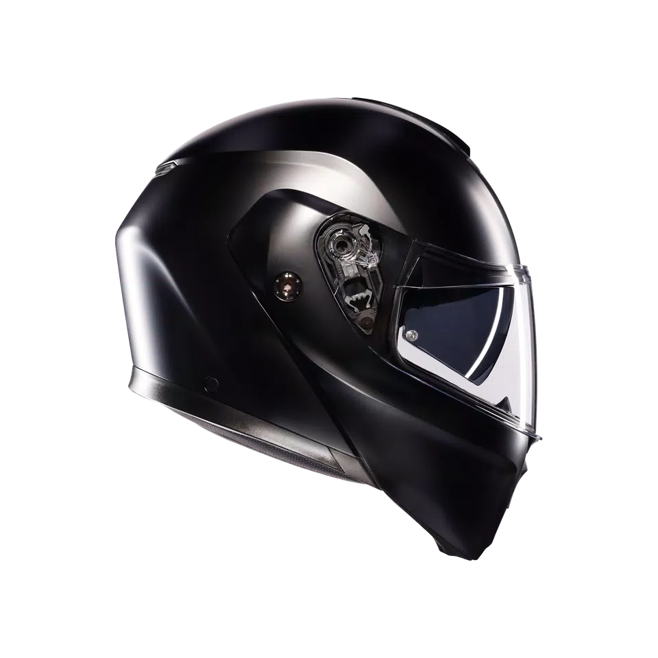 STREETMODULAR MONO MATT BLACK - MOTORBIKE FLIP UP HELMET E2206 -  - 3