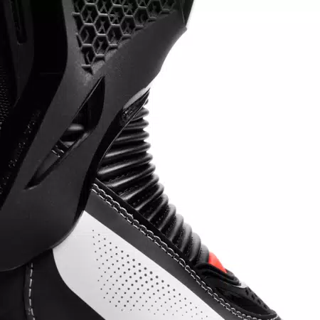 TORQUE 4 - WOMEN'S RACING AND ROAD BOOTS - BLACK/WHITE/RED-FLUO - 5