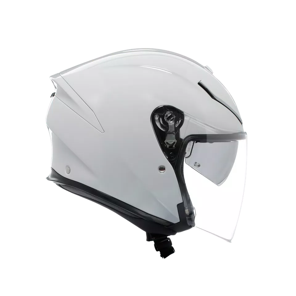 K5 JET EVO MONO STELVIO WHITE - MOTORBIKE OPEN FACE HELMET E2206 -  - 3