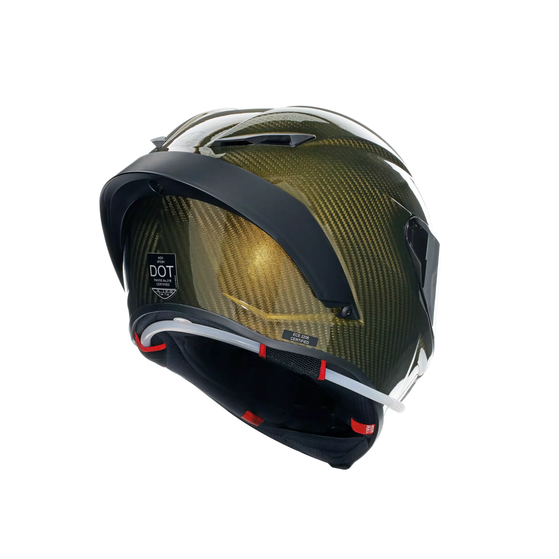 PISTA GP RR ORO (LIMITED EDITION) - MOTORBIKE FULL FACE HELMET E2206 DOT
