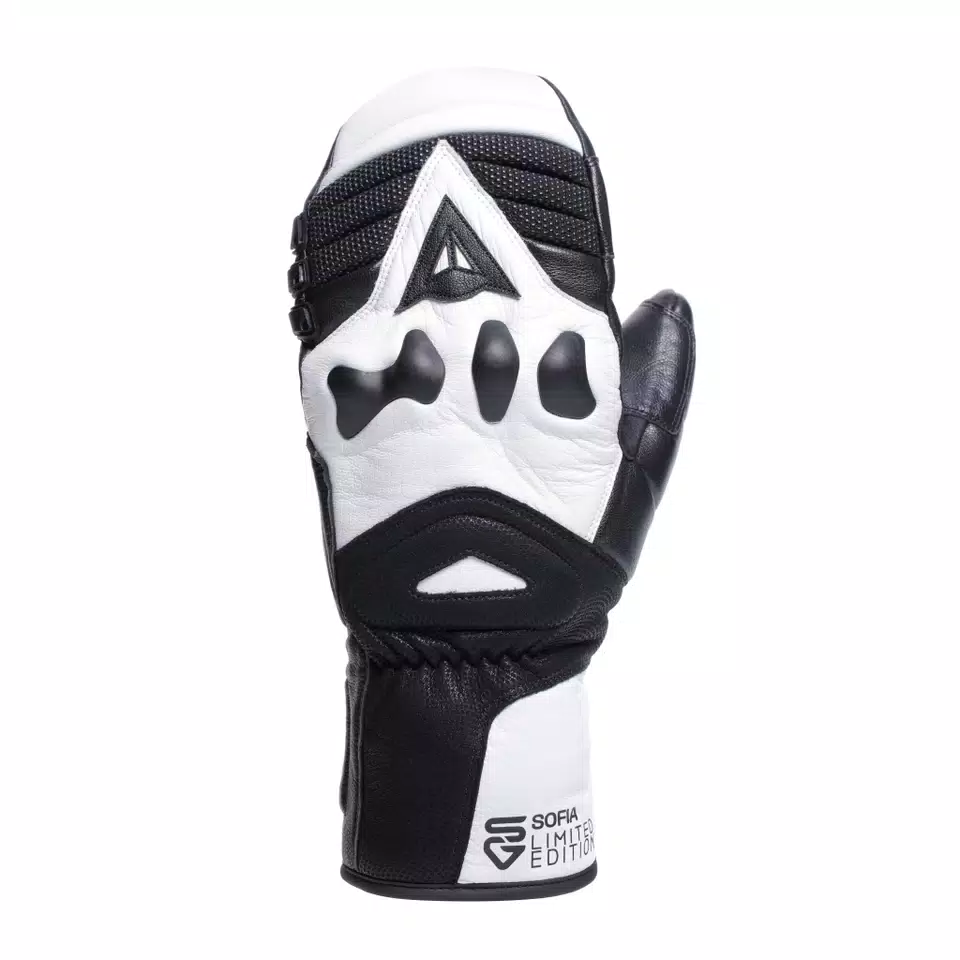 MEN'S ERGOTEK PRO SOFIA GOGGIA SKI MITTENS - WHITE/BLACK - 1