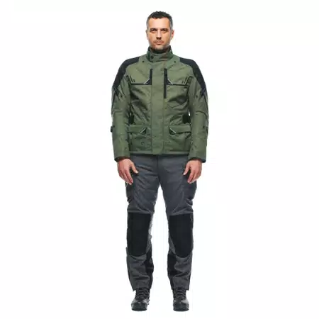 LADAKH 3L D-DRY® - MEN'S WATERPROOF MOTORCYCLE JACKET - ARMY-GREEN/BLACK - 3