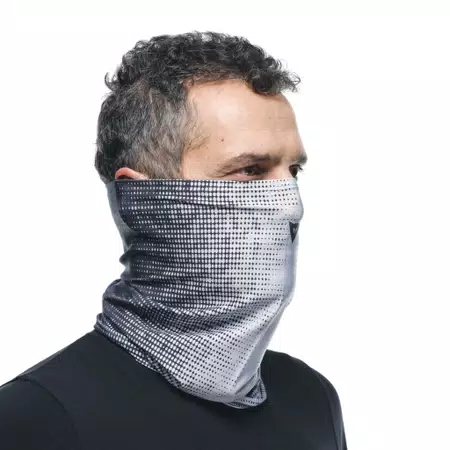 MOTORCYCLE NECK GAITER - GREY - 4