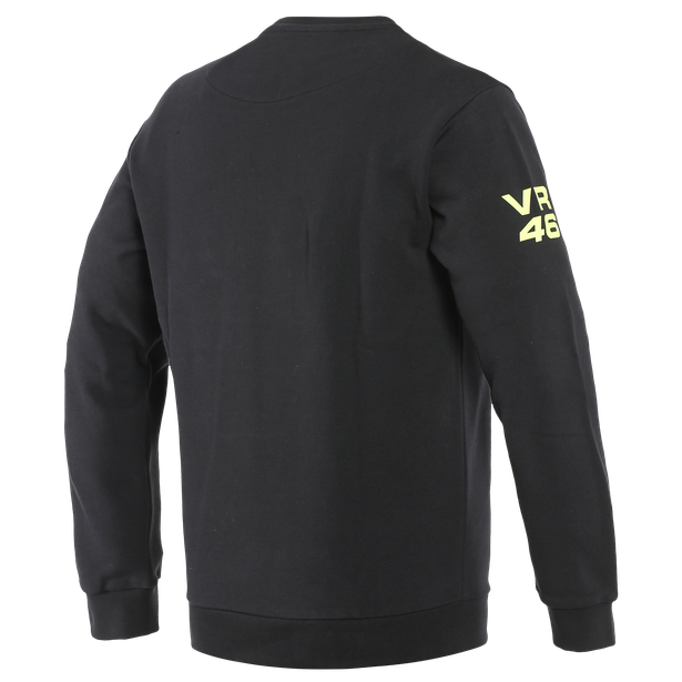 vr46-team-sweatshirt-black-fluo-yellow image number 1