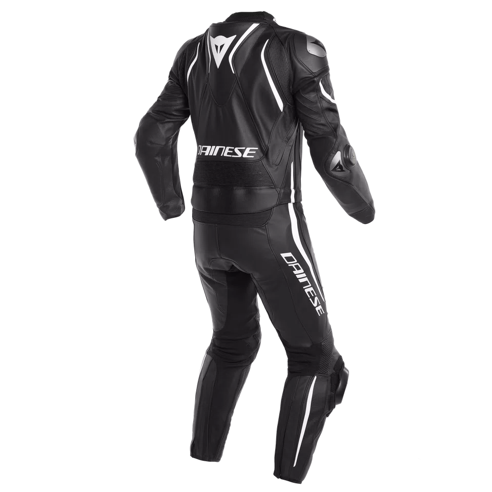 LAGUNA SECA 4 2PCS SUIT | BLACK-MATT/BLACK-MATT/WHITE | Dainese