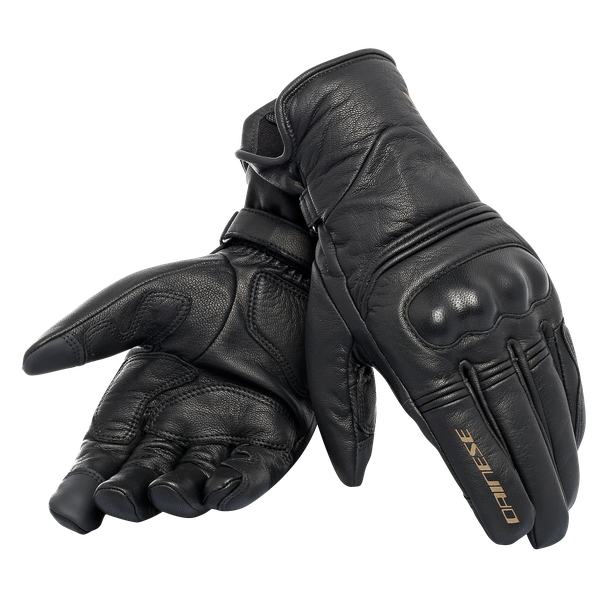 corbin-unisex-d-dry-gloves-black-black-black image number 0