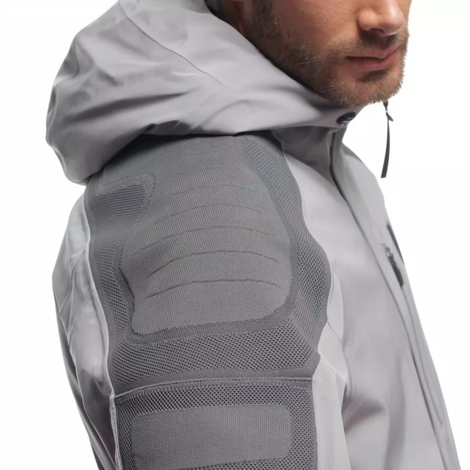 S001 DERMIZAX EV™ FLEXAGON SKIJACKE FÜR HERREN - SILVER-FILIGREE - 8