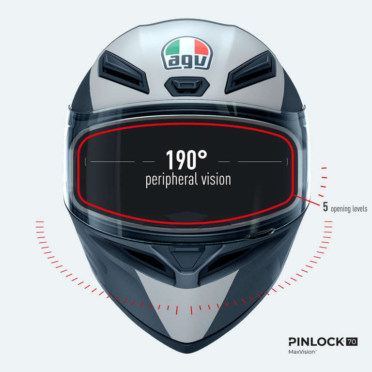 Casco AGV K1 S Warmup ECE 22-06