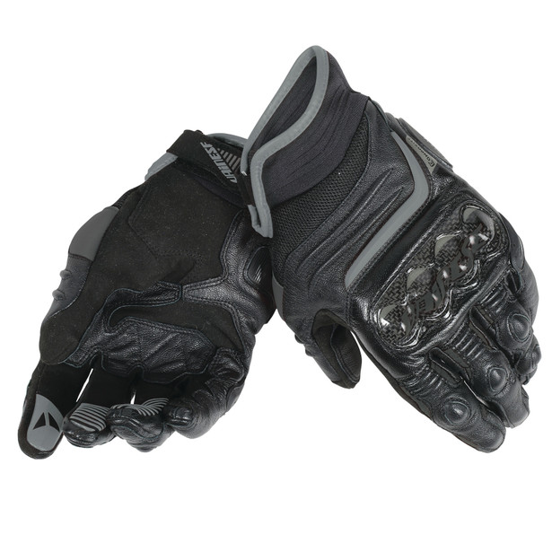carbon-d1-short-gloves-black-black-black image number 0