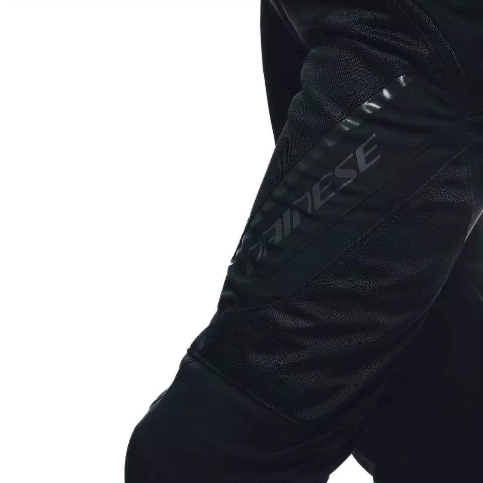 DRAKE 2 SUPER AIR - WOMEN'S SUMMER MOTORCYCLE PANTS IN FABRIC - BLACK/BLACK - 9
