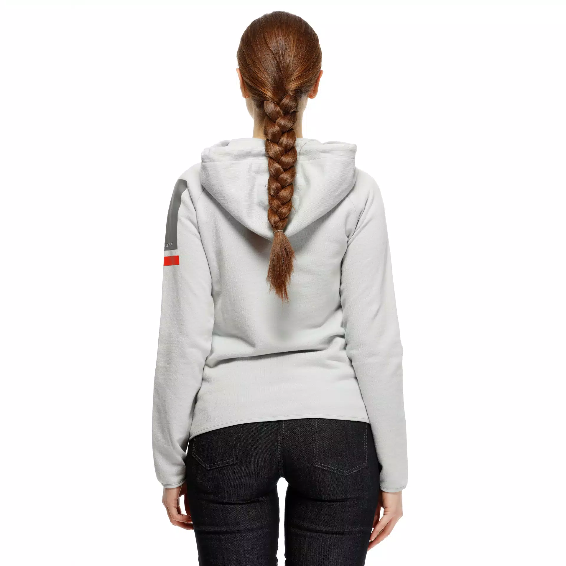 FADE - FELPA CON ZIP E CAPPUCCIO DONNA