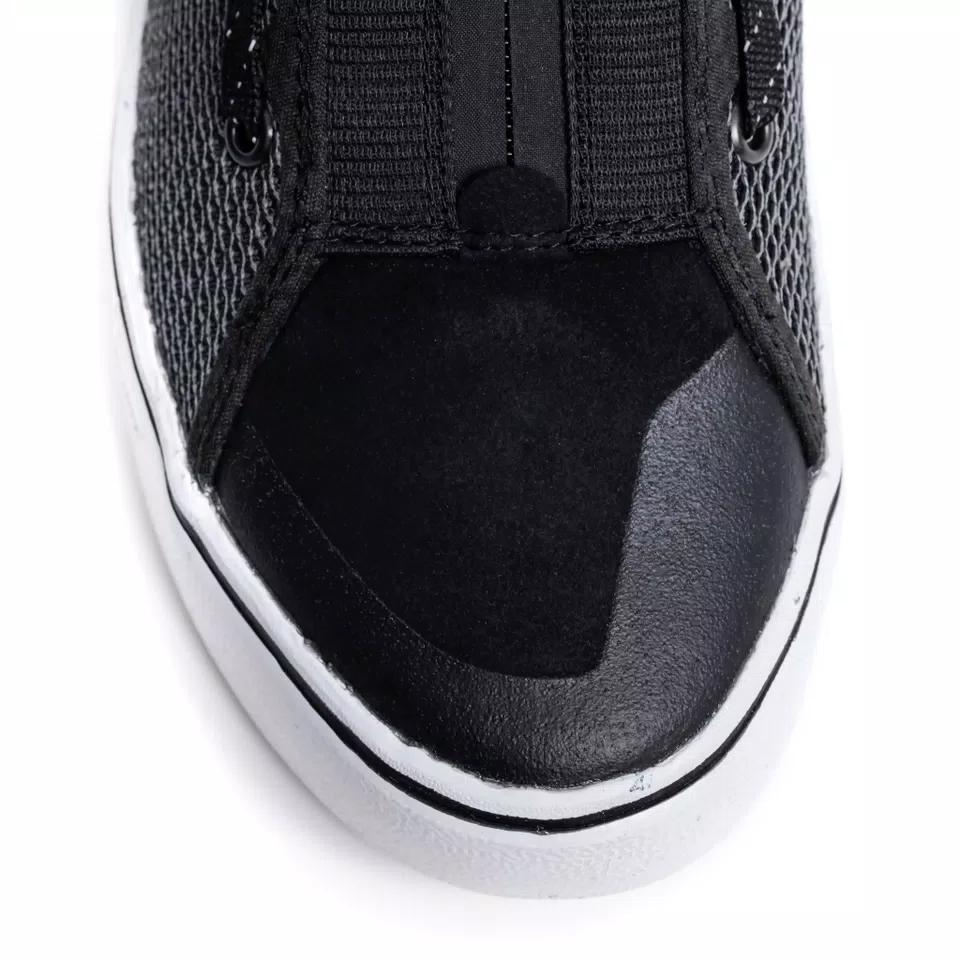 IKASU AIR WOMEN'S SUMMER MOTORCYCLE SHOES - BLACK/GREY/WHITE -  - 8