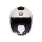 IRIDES MONO MATERIA WHITE - MOTORBIKE OPEN FACE HELMET E2206