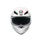 K1 S WHITE - MOTORBIKE FULL FACE HELMET E2206