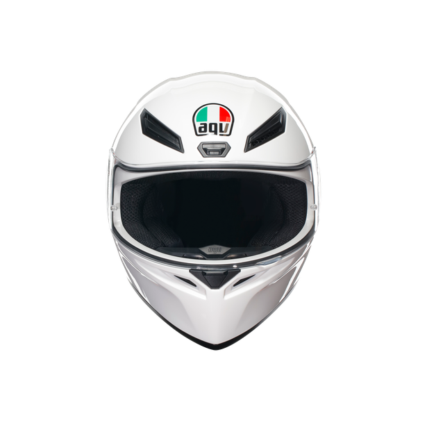k1-s-white-motorbike-full-face-helmet-e2206 image number 1