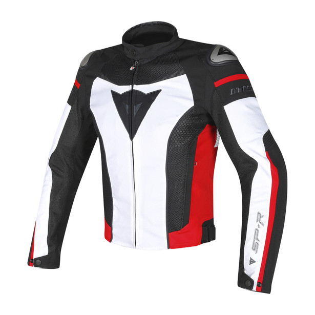 super-speed-tex-jacket-white-black-red image number 0