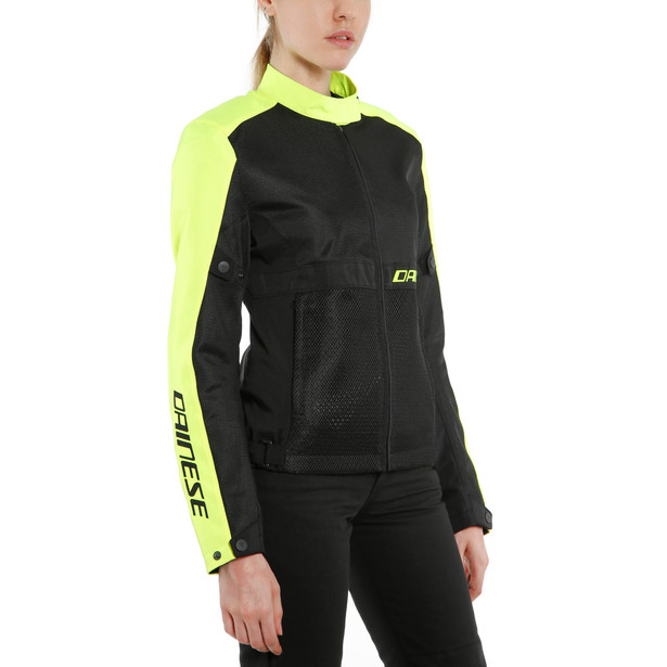 ribelle-air-lady-tex-jacket-black-fluo-yellow image number 5