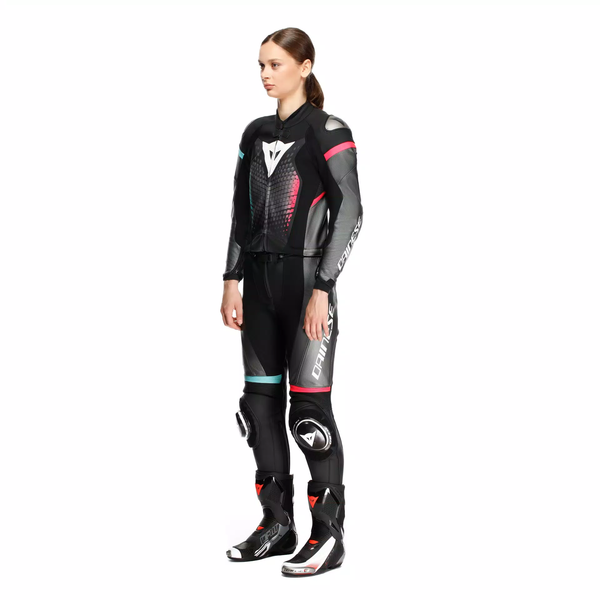 FULMINEA - TUTA MOTO IN PELLE DIVISIBILE DONNA