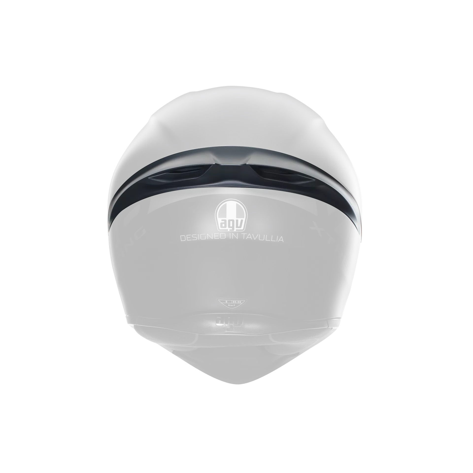 AGV K1 S  PAINTED SPOILER - GREY LIMIT