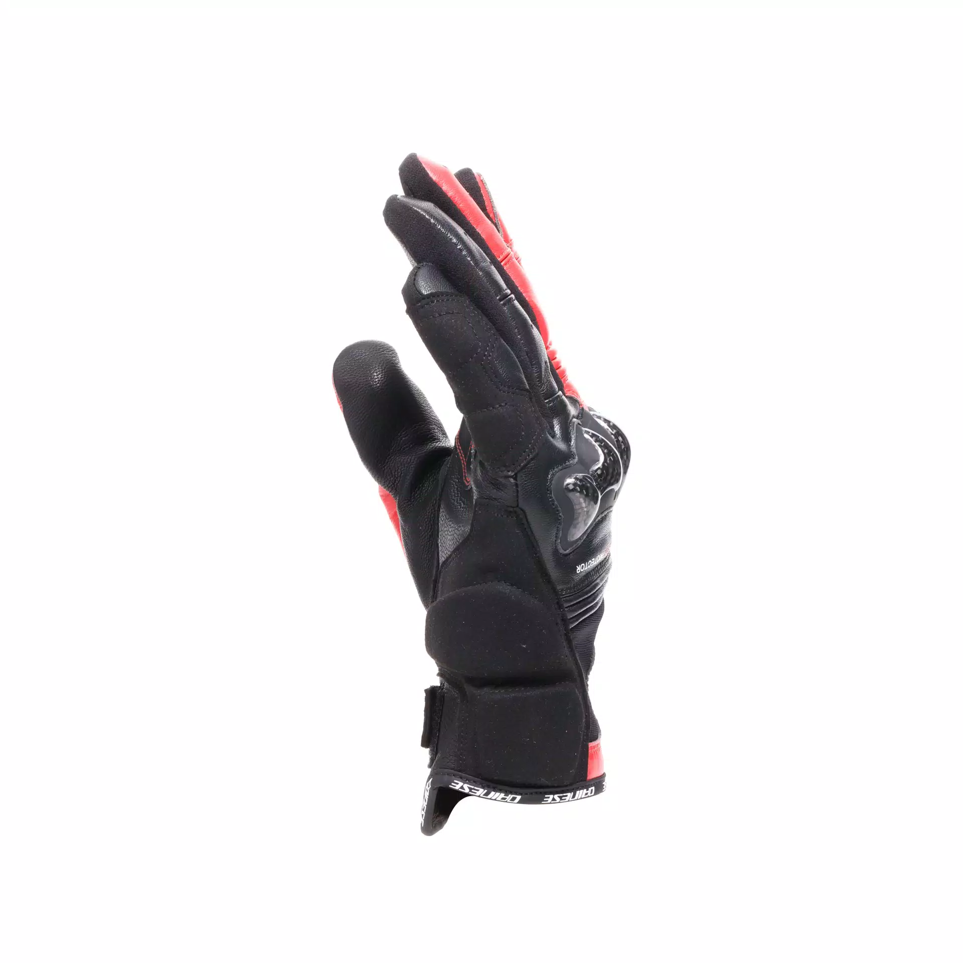 REACTO CARBON SHORT - GUANTI MOTO CORTI IN PELLE UOMO