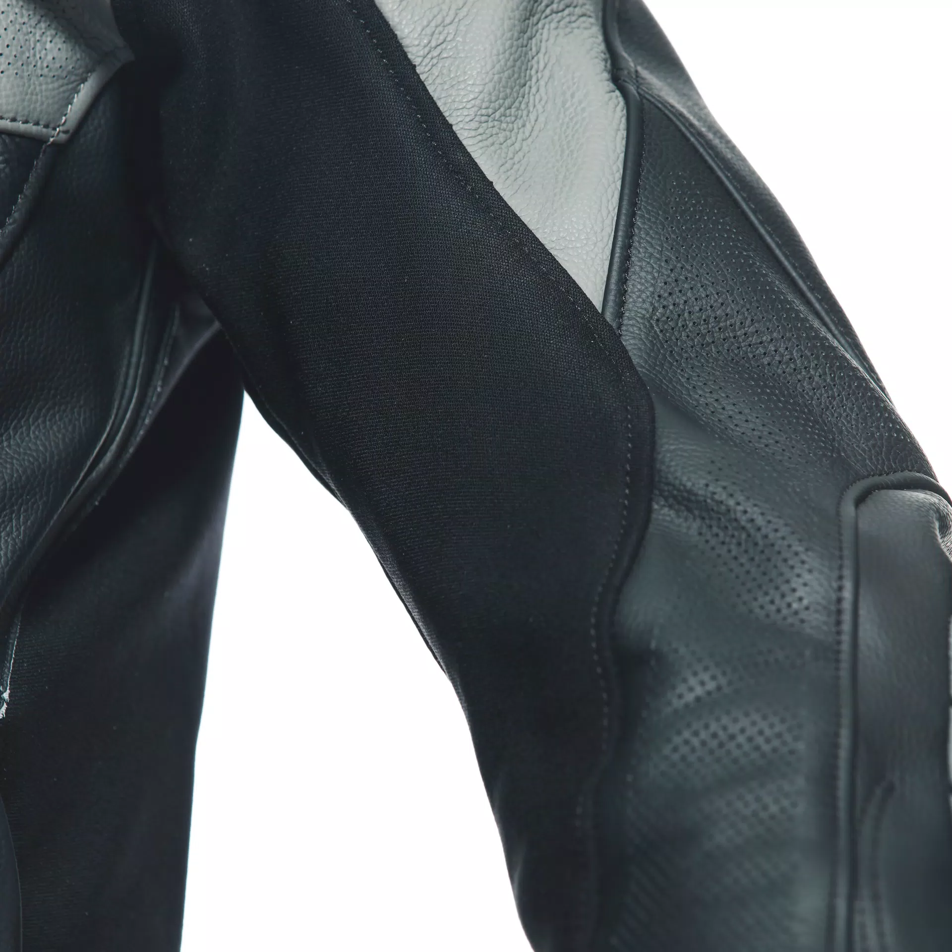 RACING 4 - MEN'S MOTORCYCLE PERFORATED LEATHER JACKET