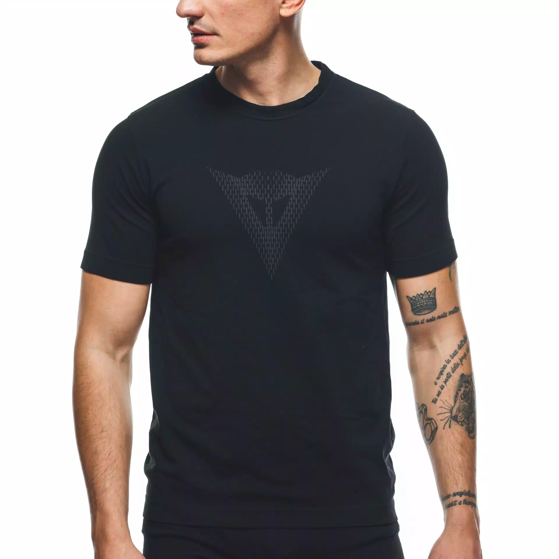 QUICK DRY TEE - TECHNICAL MEN'S T-SHIRT - BASE LAYER | BLACK | Dainese