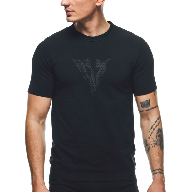 quick-dry-tee-t-shirt-tecnica-uomo-black image number 2