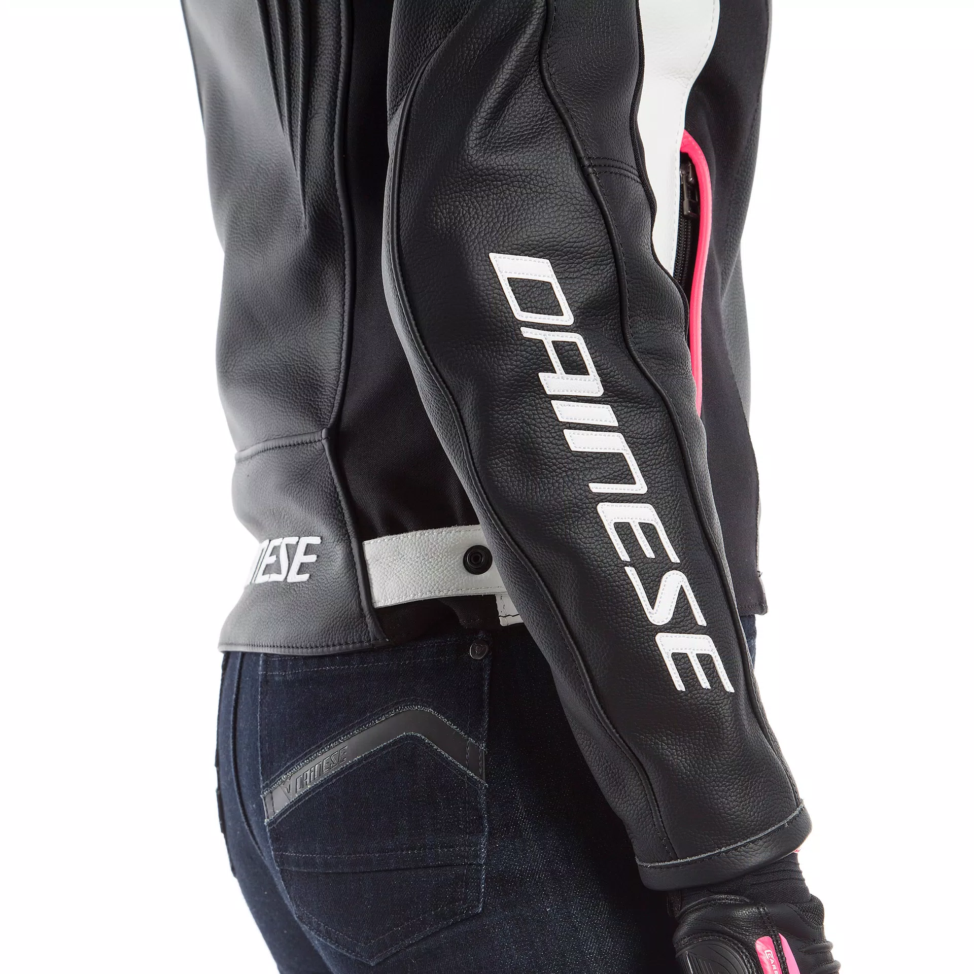 RACING 3 LADY LEATHER JACKET