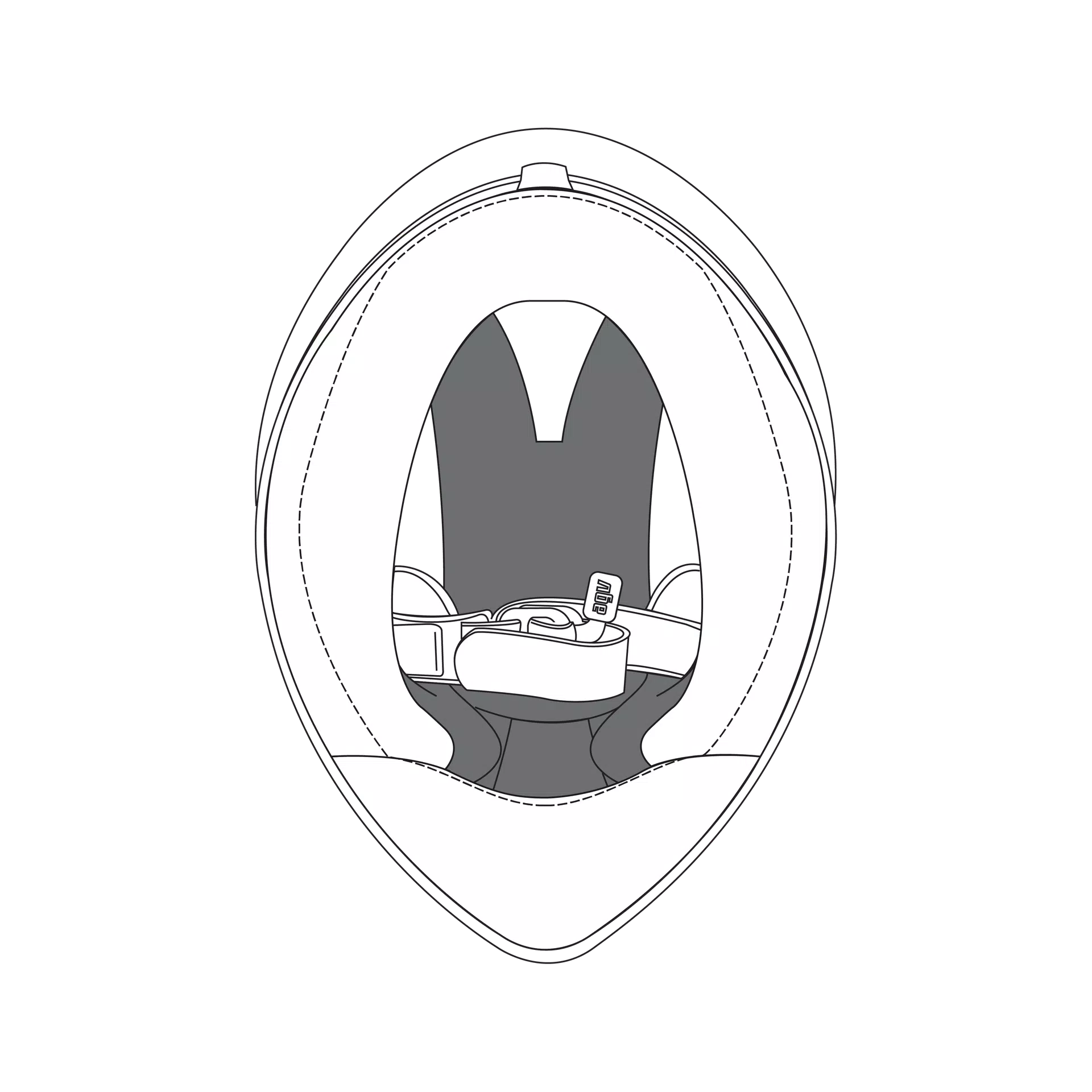 AGV CROWN PAD VELOCE S (MS) - BLACK