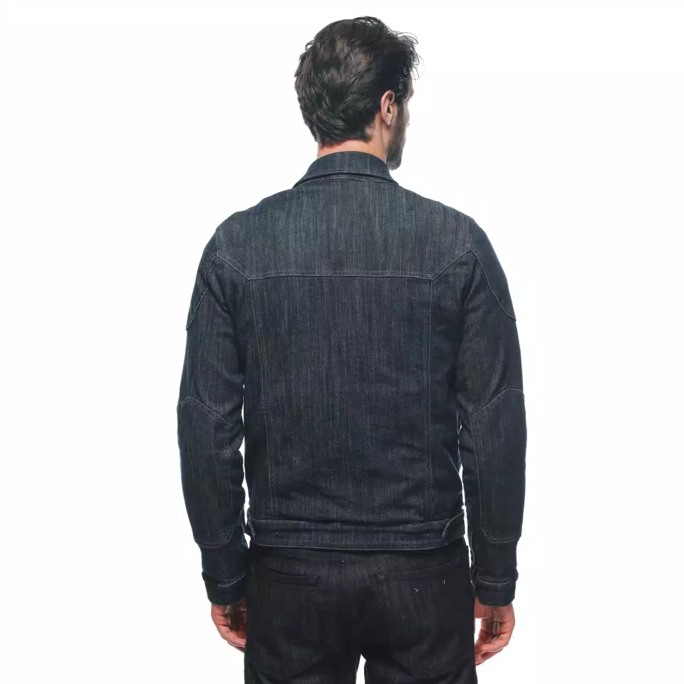 DENIM TEX - MEN'S MOTORCYCLE JACKET IN FABRIC - BLUE - 6