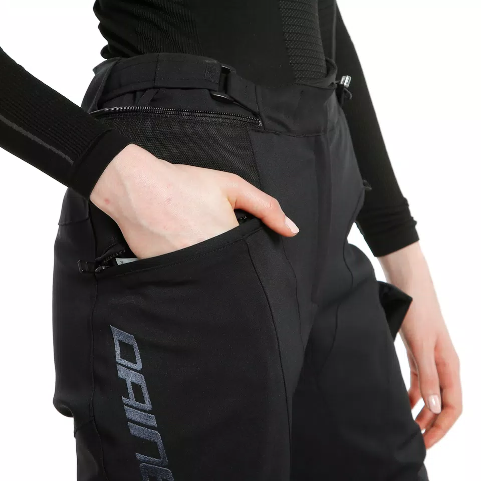 TONALE LADY D-DRY XT PANTS - BLACK/BLACK - 7