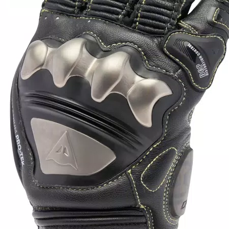 FULL METAL 7 - HEREN MOTORRACE LEREN HANDSCHOENEN - BLACK/BLACK - 6