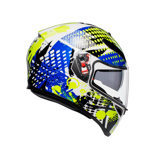 K-3 SV MULTI ECE DOT - POP WHITE/BLUE/LIME - K-3 SV